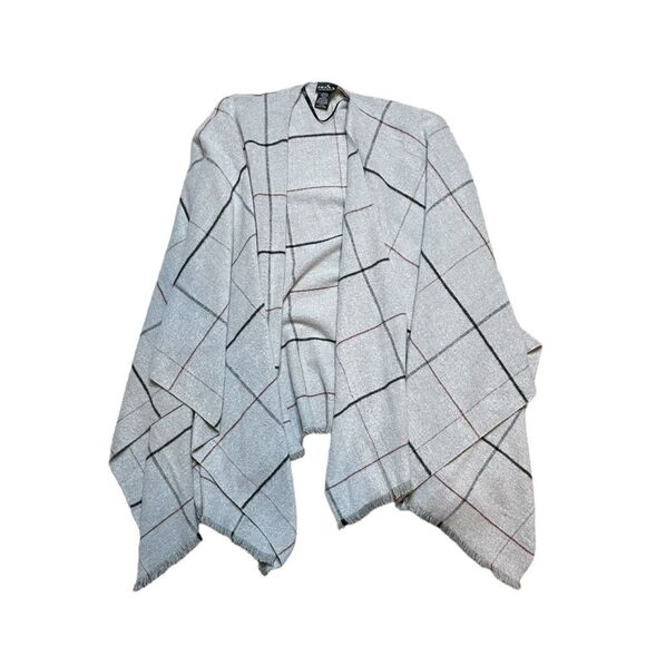 FRAAS Stretch Window Pane Ruana OS - Picture 1 of 8